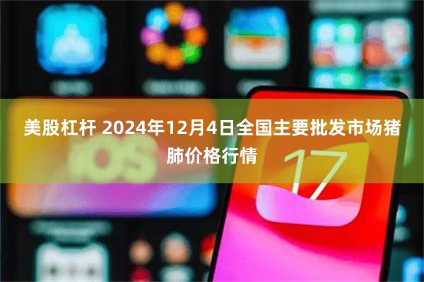 美股杠杆 2024年12月4日全国主要批发市场猪肺价格行情